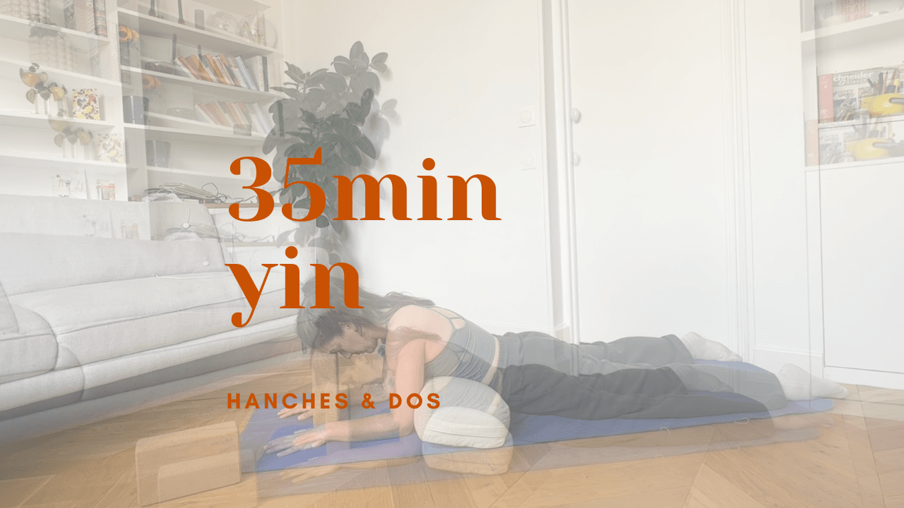 35 min - yin // hanches et dos