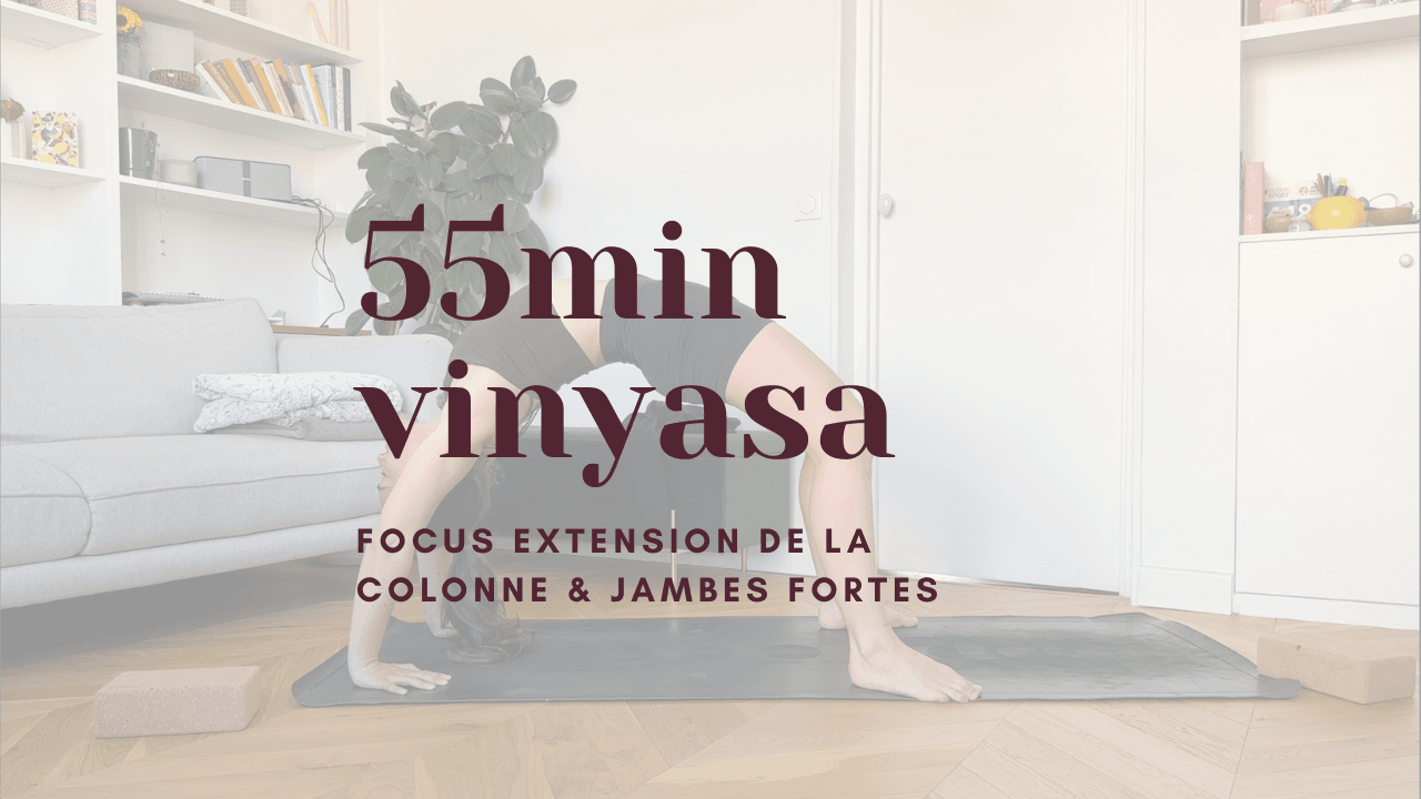 55min - extension de la colonne et jambes fortes