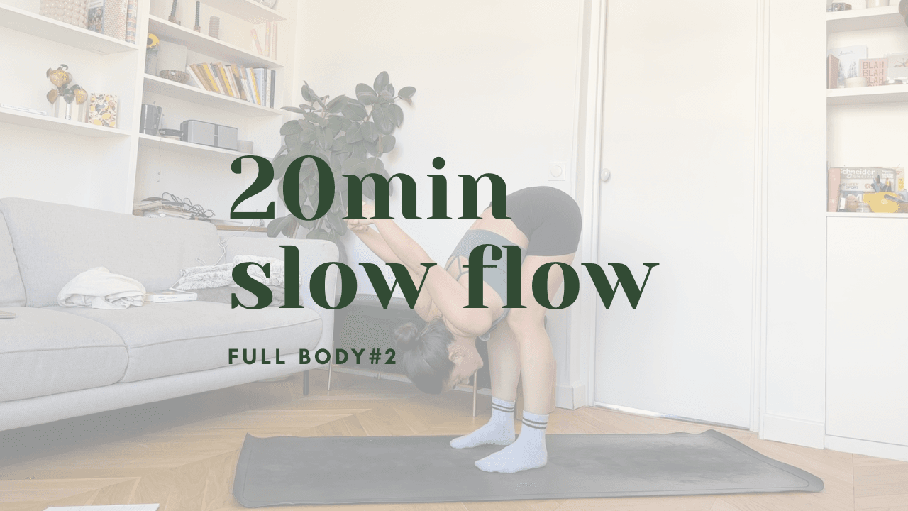 20 min - slow flow // mouvement de tout partout